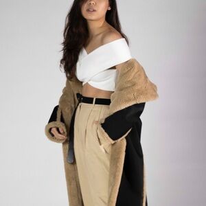 White Bandage Criss Cross Crop Top | Opening Ceremony